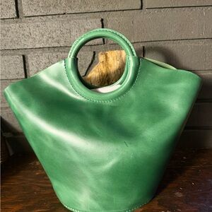 Portland Leather large Milan in cowboy mint